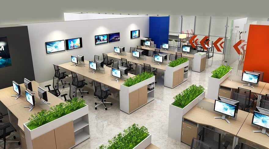50m2 small office design